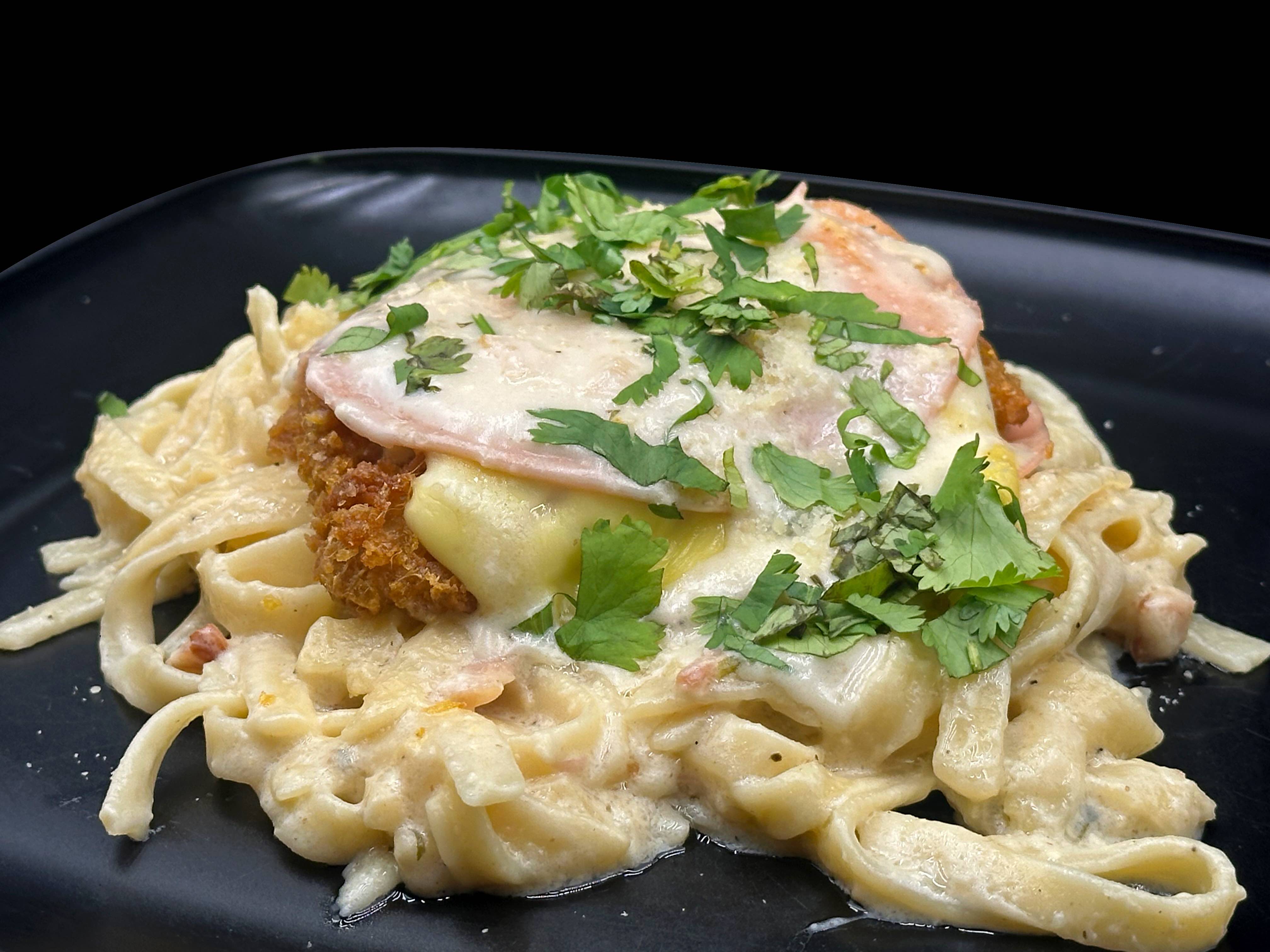 Fettuccini Cordon Bleu