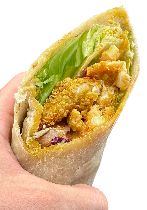 Wrap de Pollo Crujiente